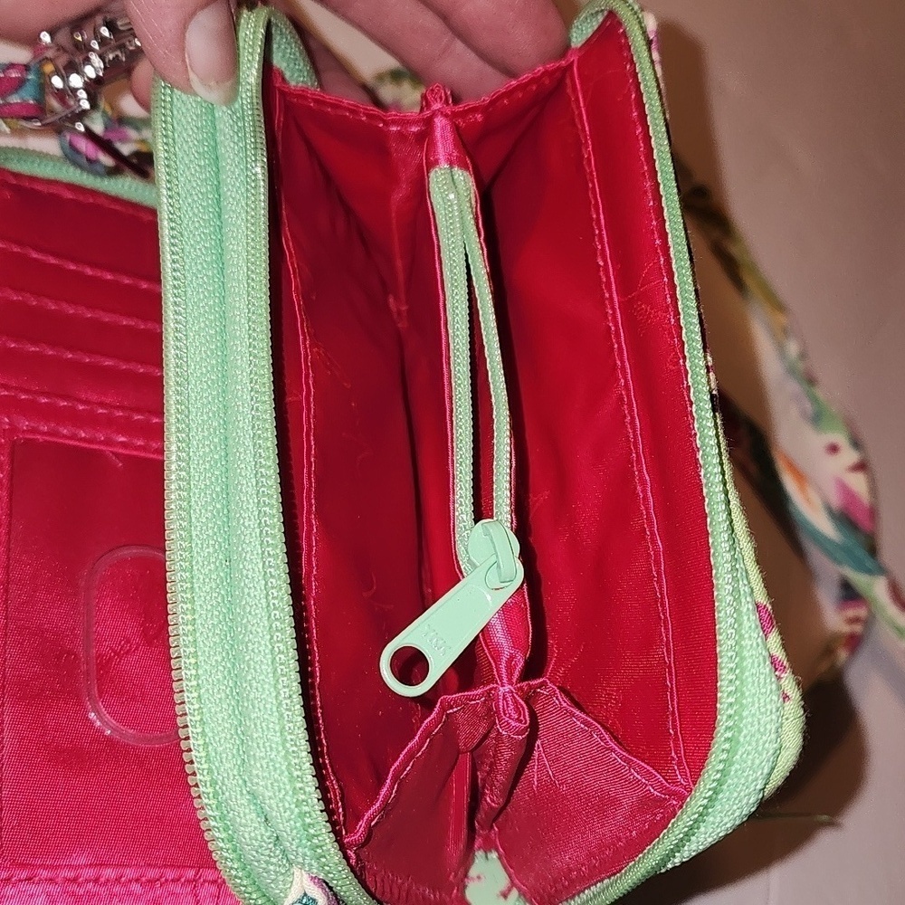 Vera Bradley Wristlet Wallet – Colorful Paisley Print - Picture 6 of 11